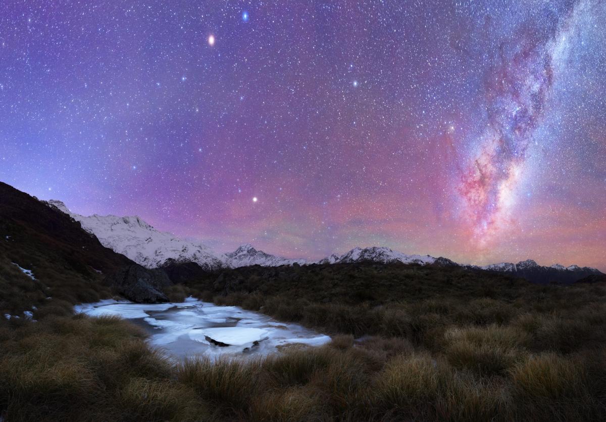 Aoraki Mackenzie Lichtschutzpark Neuseeland