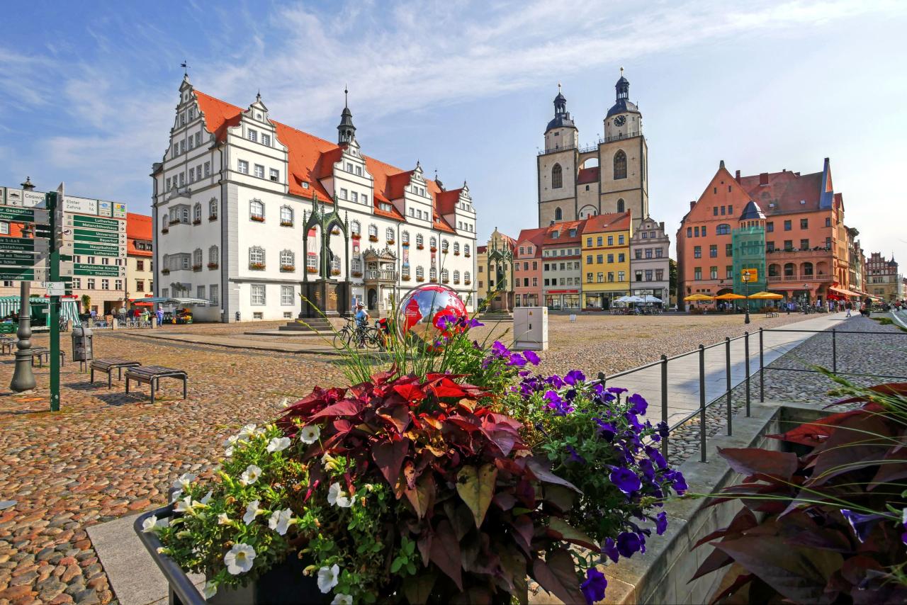 Marktplatz - Wittenberg Marktplatz Wittenberg