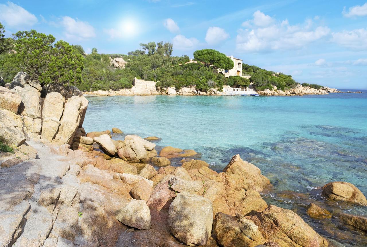 Spiaggia Capriccioli Sardinien