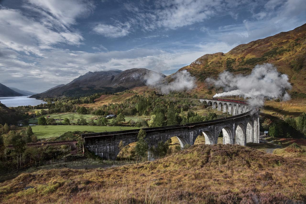 Glenfinnan Viaduct Schottland