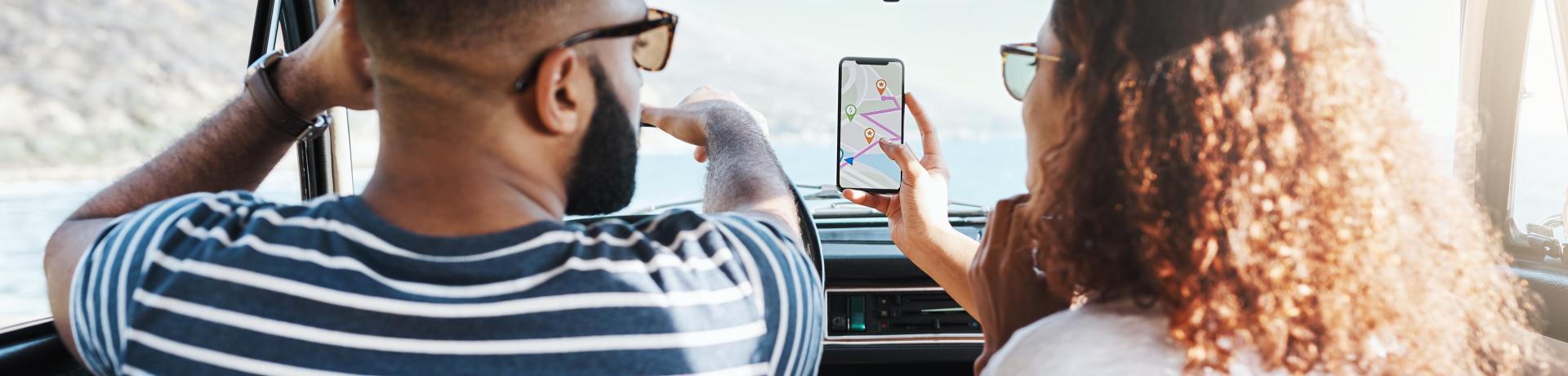 Auto-Paar-Navi-Emotion