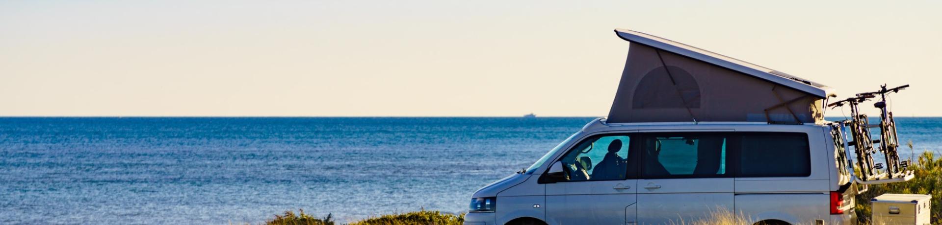 Campervan am Strand