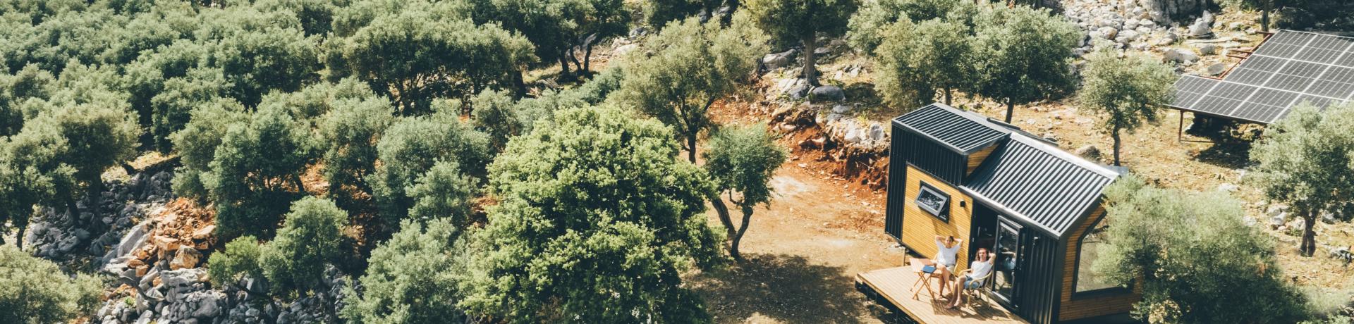 Tiny House im Pinienwald