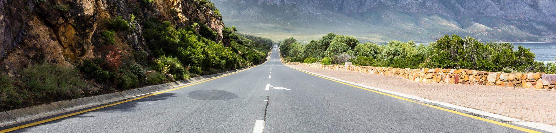 Südafrika: Einsame Straße - Emotion