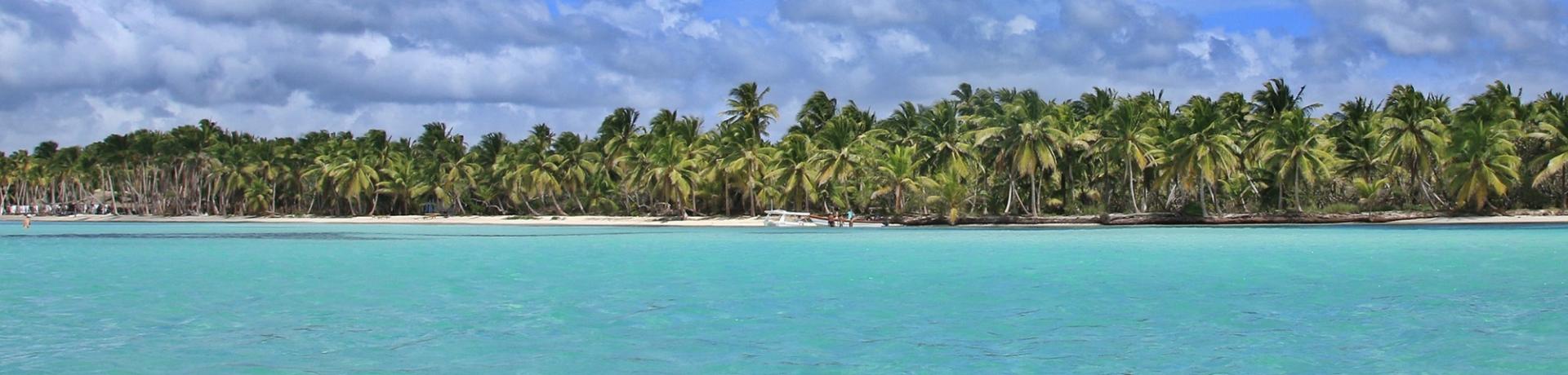 Dominikanische Republik Strand Palme Emotion