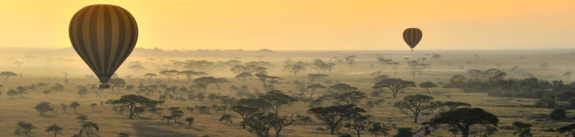 Tansania: Savanne Ballon Emotion