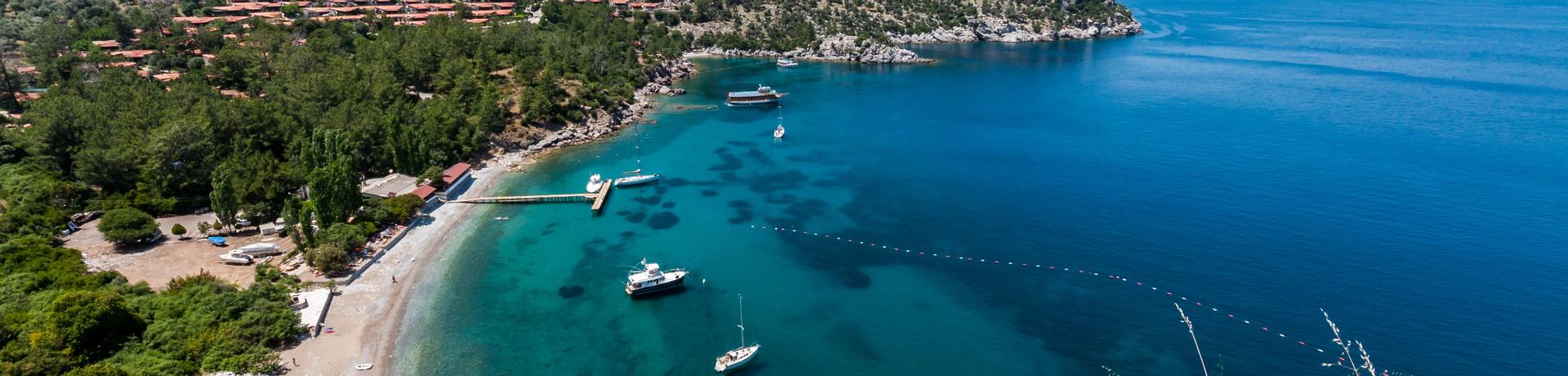 Berge, Meer, Strand Türkei