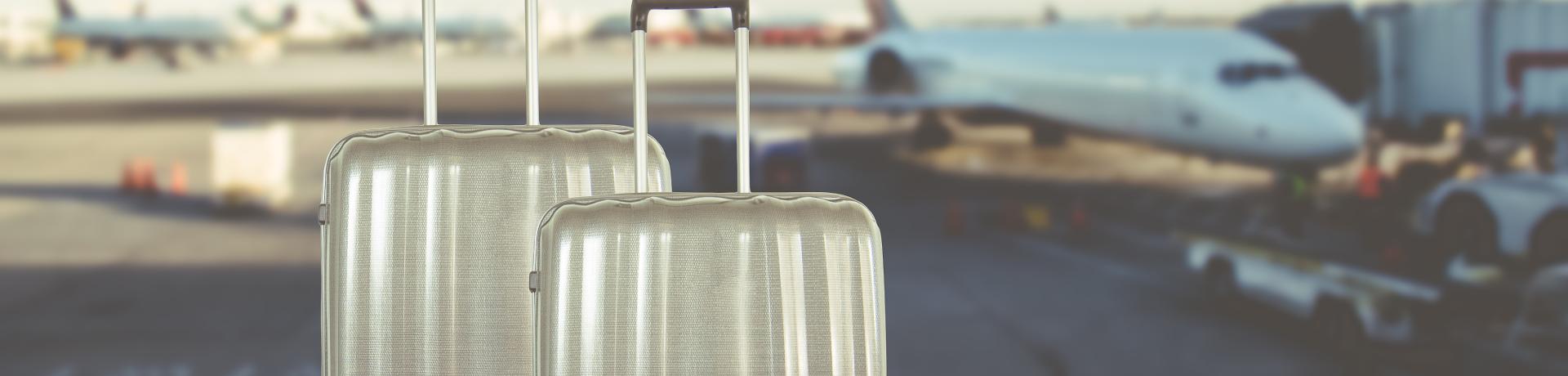 Koffer am Flughafen