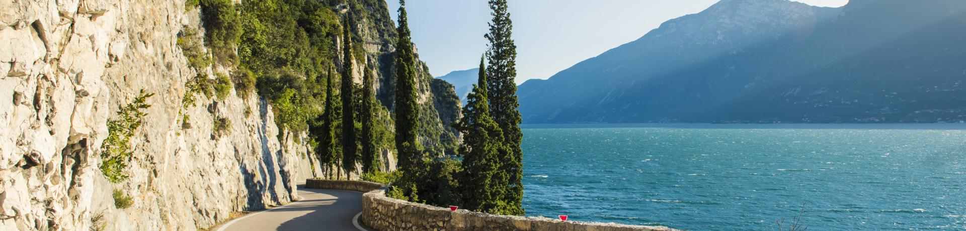 Straße am Gardasee Straße am Gardasee