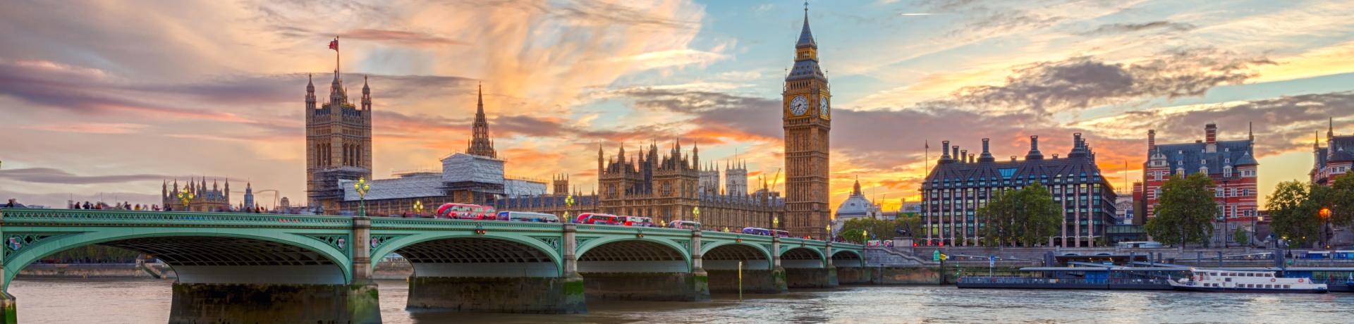 Städtetrip, Brücke, Fluss London