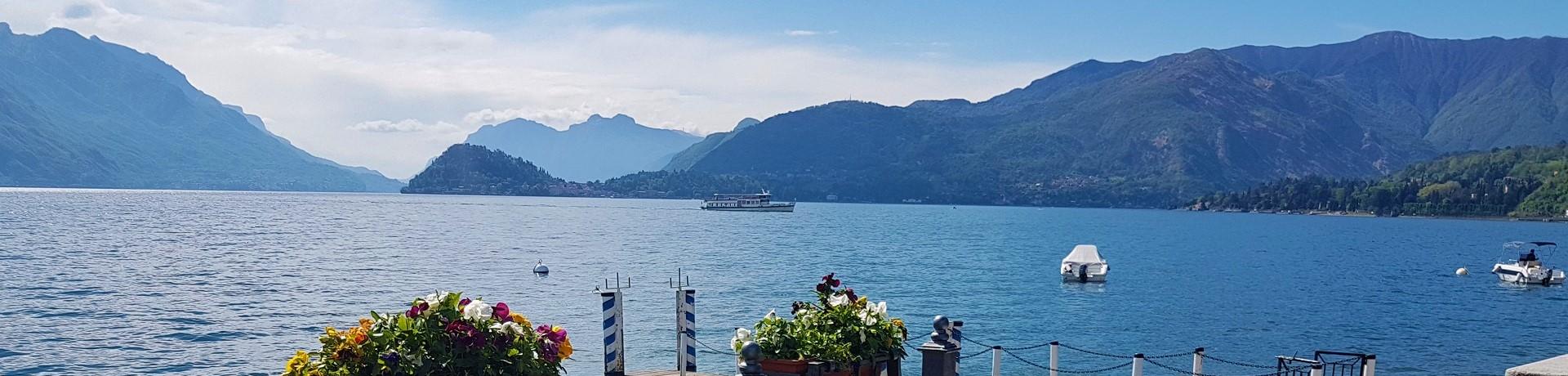 See, Berge, Boot Menaggio (Comer See)