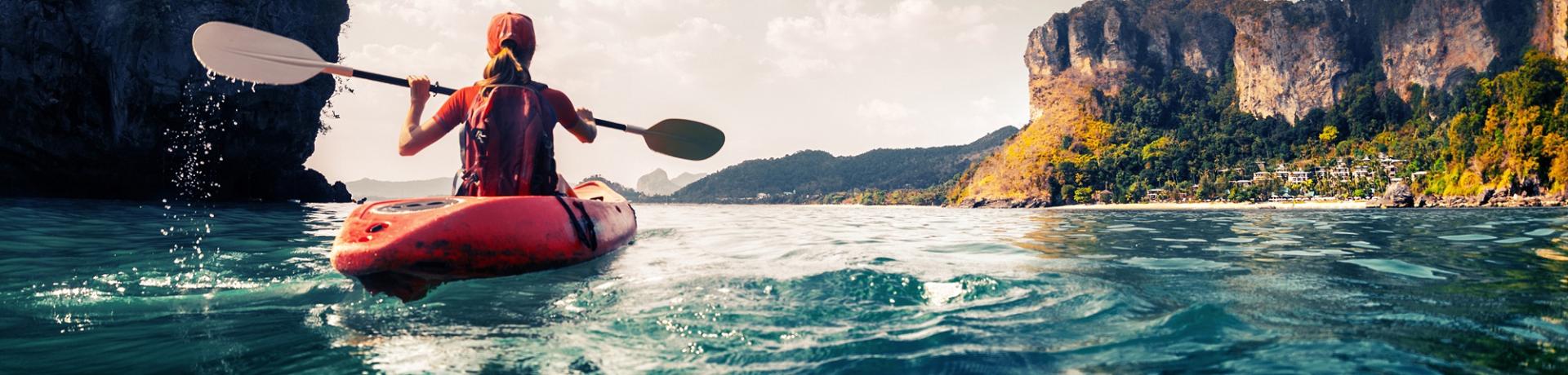 Wassersport, Paddeln, Meer