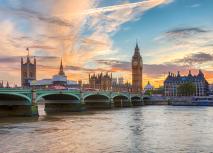 London Städtetrip, Brücke, Fluss London