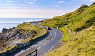 Irland Küste, Straße Irland