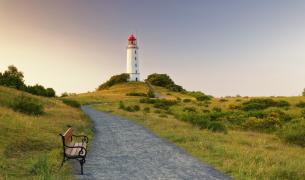 Leuchtturm Dornbusch - Hiddensee Leuchtturm Dornbusch Hiddensee