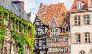 Stadt, Fachwerkhäuser Quedlinburg