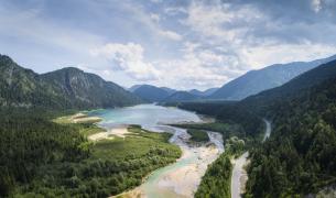 Wilde Isar, Sylvenstein, Bayern