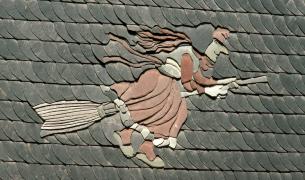 Dachziegel, Hexenbild