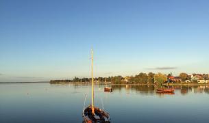 Hafen, Wasser, Boote Steinhuder Meer