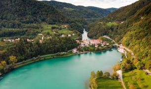 Most na Soci Slowenien