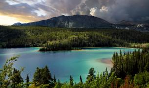Blauer See in Kanada Blauer See in Kanada