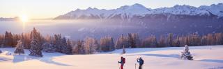 Neue Winterwanderwege in den Alpen freigegeben