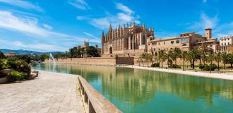 Die Kathedrale der Heiligen Maria Palma de Mallorca.