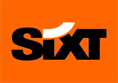 Logo der Autovermietung Sixt.