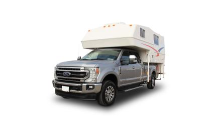 Pickup-Camper freigestellt