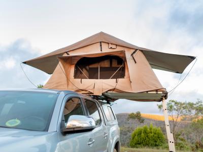 Dachzelt-Camper in Detail