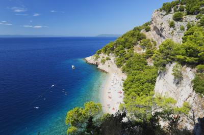 Strand von Makarska in Dalmatien