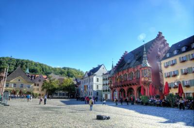 Münsterplatz in Freiburg im Breisgau