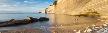Loggas Beach Cliff Korfu