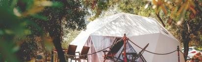 Glamping, Zelt