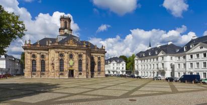 Barockkirche Saarpfalz, Barrockstraße - Saarland Barockkirche Saarpfalz, Barrockstraße Saarland