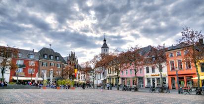 Marktplatz, Häuser, Stadt Xanten