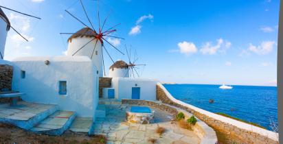 Windmühlen auf Mykonos