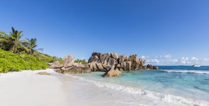 Strand, Meer Insel La Digue