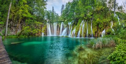 Plitvicer Seen in Kroatien