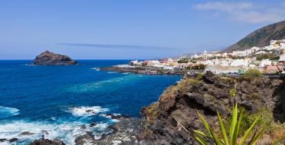 Meer, Dorf, Küste Garachico