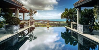 Erholungsurlaub, Schwimmen Thailand