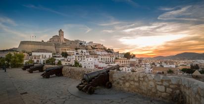 Dalt Vila Festung Ibiza Stadt