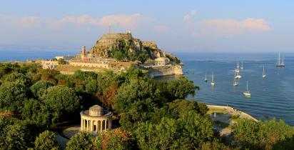 Alte Festung Korfu Stadt Korfu