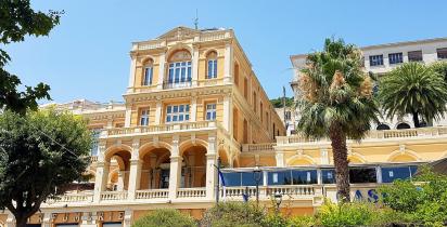 Palmen, Architektur Grasse