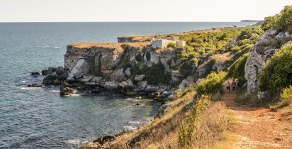 Kap Kaliakra Bulgarien