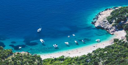 Lubenice Beach Insel Cres