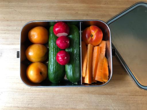 Lunchbox, Brotdose, Gemüse