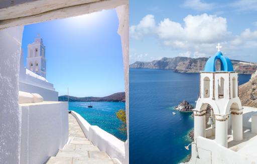 Vergleichsbild Ios-Santorin