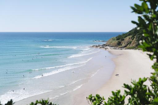 Strand, Wellen, Meer Byron Bay