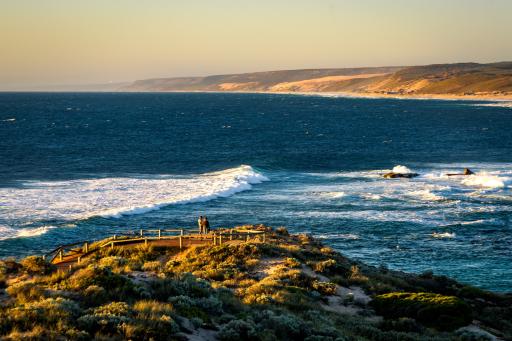 Wellen, KÃ¼ste, Steg Australien